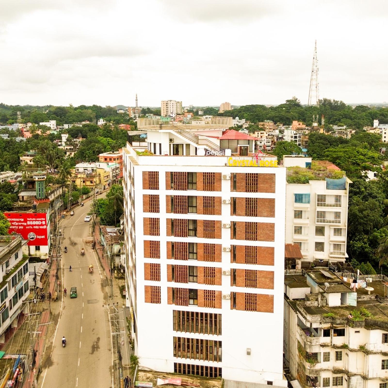Hotel Crystal Rose - Sylhet Exterior foto
